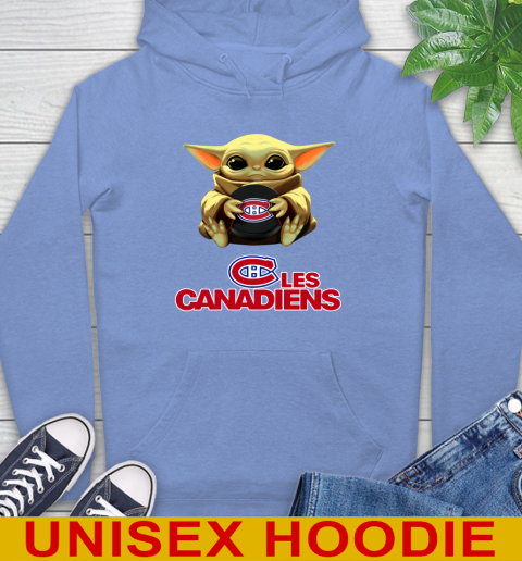 NHL Hockey Montreal Canadiens Star Wars Baby Yoda Shirt 23