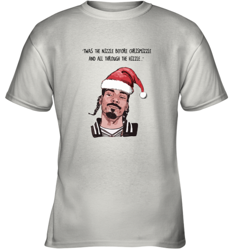 Snoop Dogg Twas The Nizzle Before Chrismizzle Youth T-Shirt