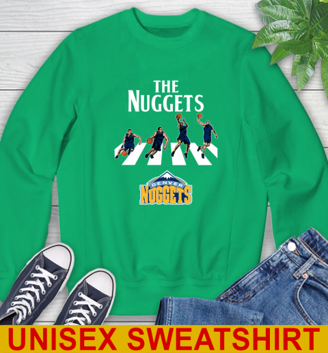NBA Basketball Denver Nuggets The Beatles Rock Band Shirt Sweatshirt 8