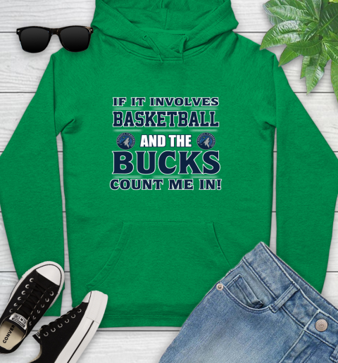NBA If It Involves Basketball And Minnesota Timberwolves Count Me In Sports Youth Hoodie 7