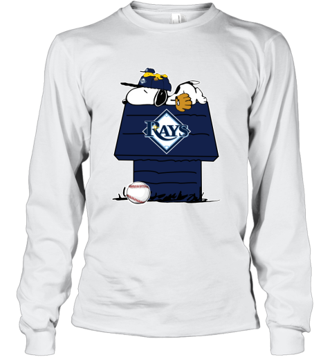 Charlie Brown And Snoopy Playing Baseball Tampa Bay Rays MLB Shirt, hoodie,  sweater, long sleeve and tank top