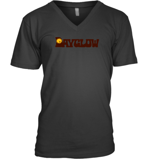 Dayglow Band Lightbulb V-Neck T-Shirt