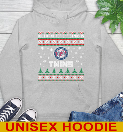 MLB All I Want For Christmas Is Minnesota Twins Baseball Sports 18