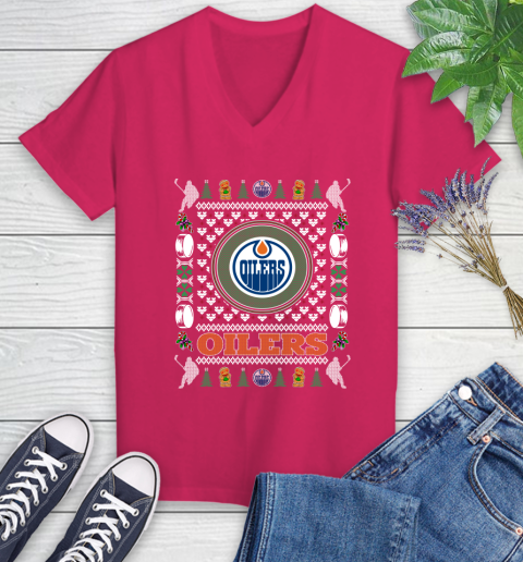 Edmonton Oilers Merry Christmas NHL Hockey Loyal Fan Ugly Shirt 82