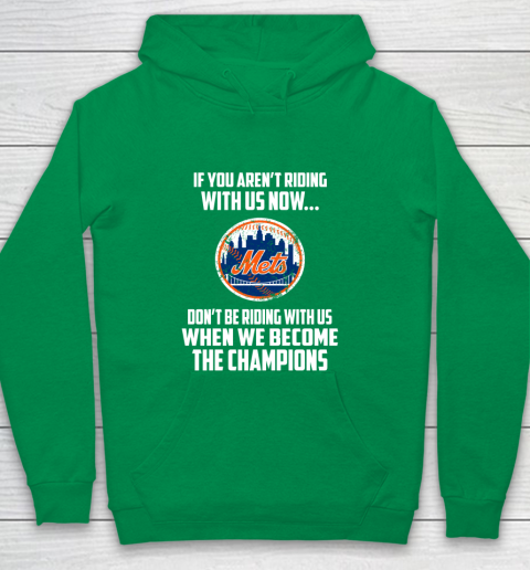 MLB New York Mets Baseball We Become The Champions Youth Hoodie 4