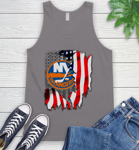 New York Islanders NHL Hockey American Flag Tank Top 6