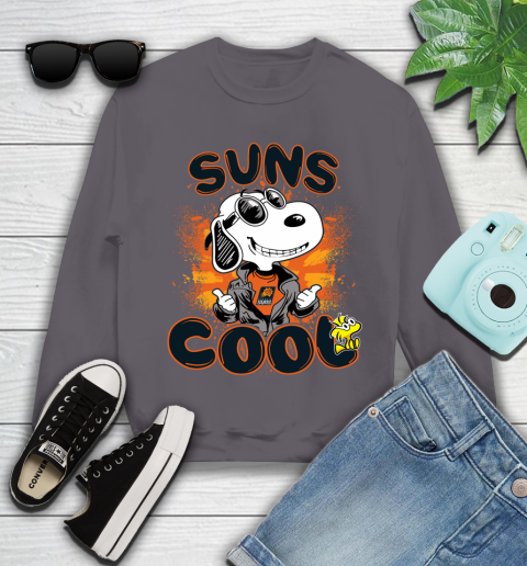 NBA Basketball Phoenix Suns Cool Snoopy Shirt Youth Sweatshirt 4