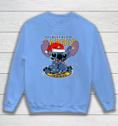 Buffalo Sabres NHL Hockey noel stitch Christmas Sweatshirt 7