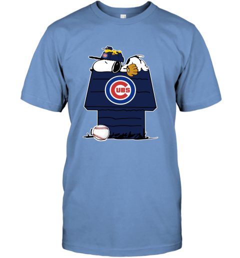 MLB The Peanuts Movie Snoopy Forever Win Or Lose Baseball Chicago Cubs T  Shirt