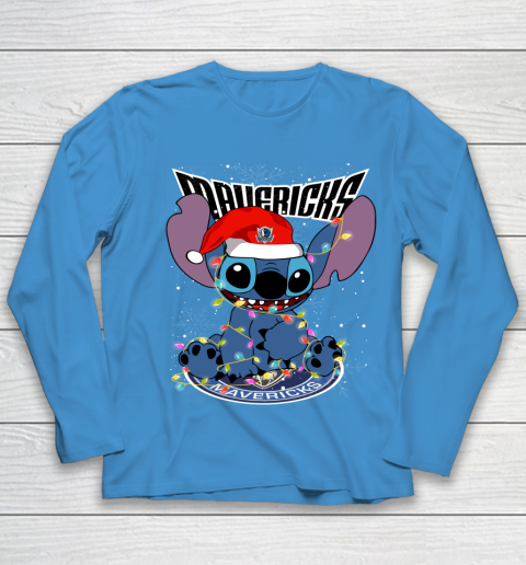 Dallas Mavericks NBA noel stitch Basketball Christmas Youth Long Sleeve 4