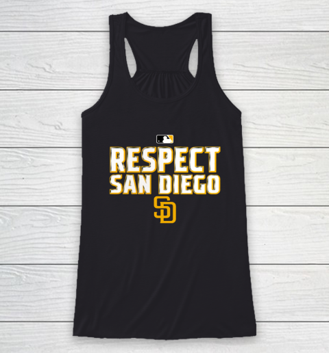 Respect San Diego Padres Racerback Tank