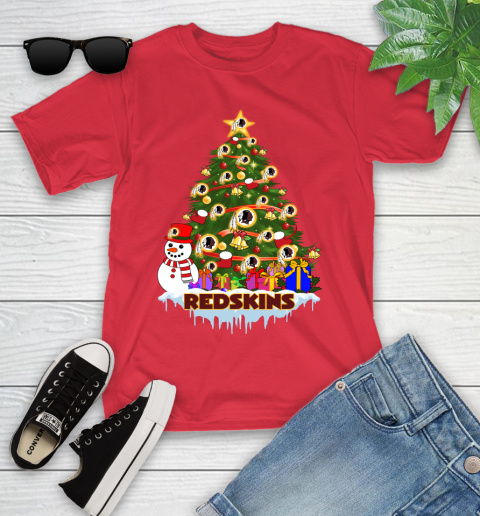 Washington Redskins Merry Christmas NFL Football Sports Youth T-Shirt 10
