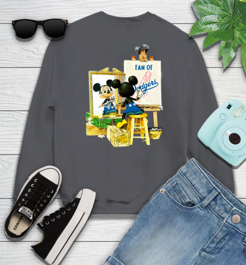 MLB Baseball Los Angeles Dodgers Mickey Drawing Shirt 30
