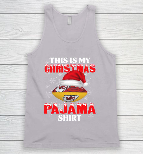 Kansas City Chiefs This Is My Christmas Pajama Shirt NFL Tank Top 3