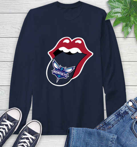 Charlotte Hornets NBA Basketball Lips I Root For My Team Adoring Fan 61