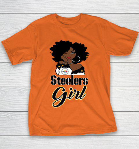 Pittsburgh Steelers Girl NFL Youth T-Shirt 7