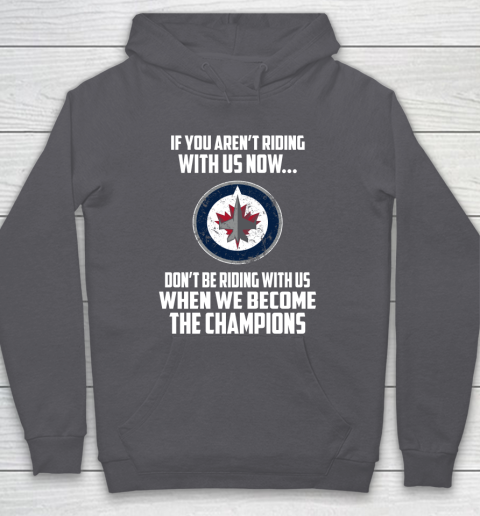 NHL Winnipeg Jets Hockey We Become The Champions Hoodie 4
