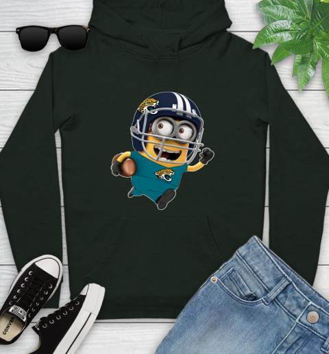 NFL Jacksonville Jaguars Minions Disney Football Sports Youth Hoodie 13