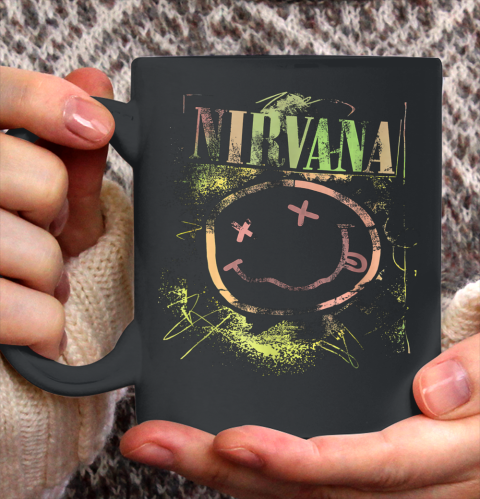 Vintage Nirvanas Smile Design Limited Ceramic Mug 11oz