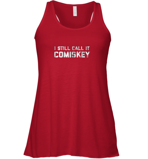 vsli i still call it comiskey chicago baseball vintage flowy tank 32 front red