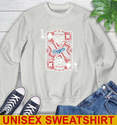 Los Angeles Dodgers MLB Baseball The King Of Spades Death Cards Shirt Sweatshirt 5