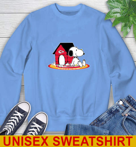 NFL Football Kansas City Chiefs Snoopy The Peanuts Movie Shirt Sweatshirt 11