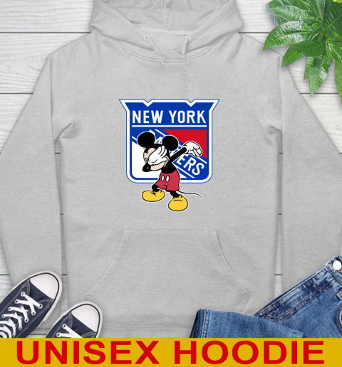 New York Rangers NHL Hockey Dabbing Mickey Disney Sports Hoodie 6