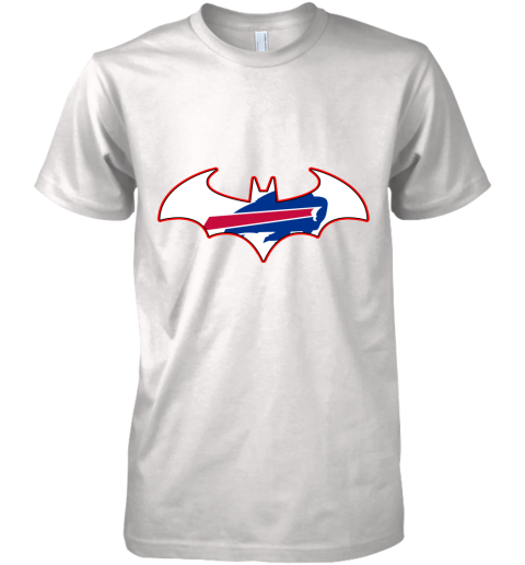 We Are The Buffalo Bills Batman NFL Mashup Premium Men's T-Shirt