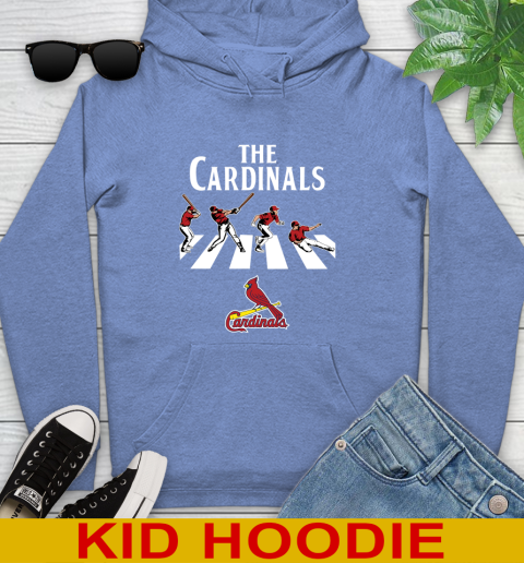 MLB Baseball St.Louis Cardinals The Beatles Rock Band Shirt Youth Hoodie 12