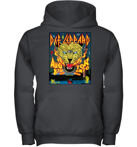 Def Leppard Toronto August 8, 2022 The Stadium Tour Youth Hoodie