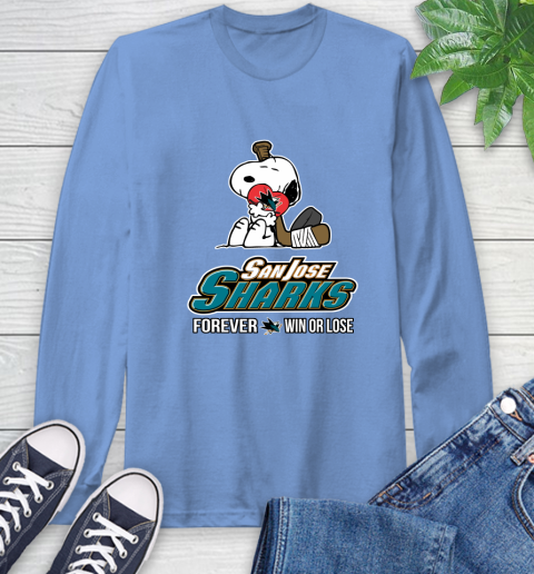 NHL The Peanuts Movie Snoopy Forever Win Or Lose Hockey San Jose Sharks 68