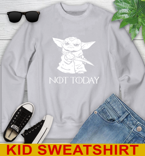 Not Today Game Of Thrones Star Wars Baby Yoda Shirt 111