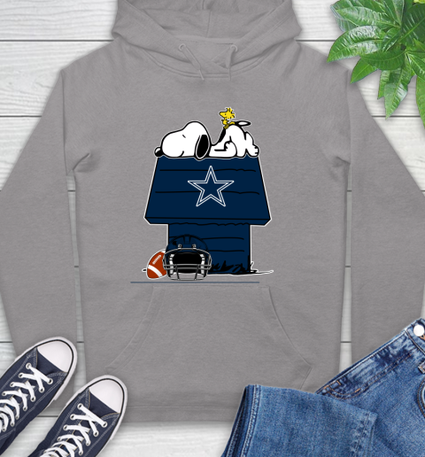 Dallas Cowboys NFL Football Snoopy Woodstock The Peanuts Movie Hoodie 6