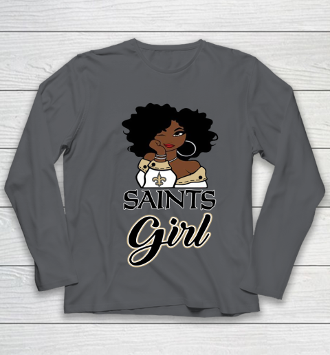 New Orleans Saints Girl NFL Youth Long Sleeve 8