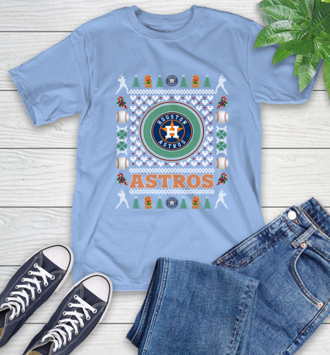 Houston Astros Merry Christmas MLB Baseball Loyal Fan Ugly Shirt 12