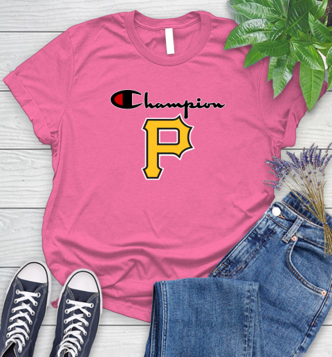 MLB Baseball Pittsburgh Pirates Champion Shirt Women's T-Shirt 11