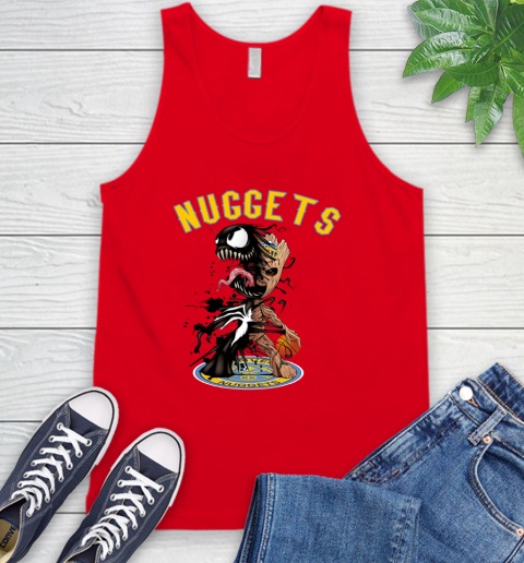 NBA Denver Nuggets Basketball Venom Groot Guardians Of The Galaxy Tank Top 6
