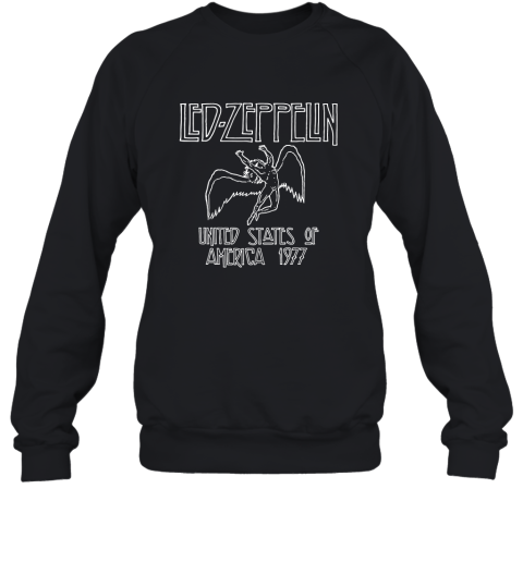 Led Zeppelin 1977 Tour Unisex Crewneck Sweatshirt