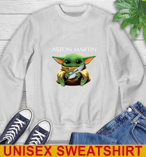 Star Wars Baby Yoda Hugs Aston Martin Car Shirt 29