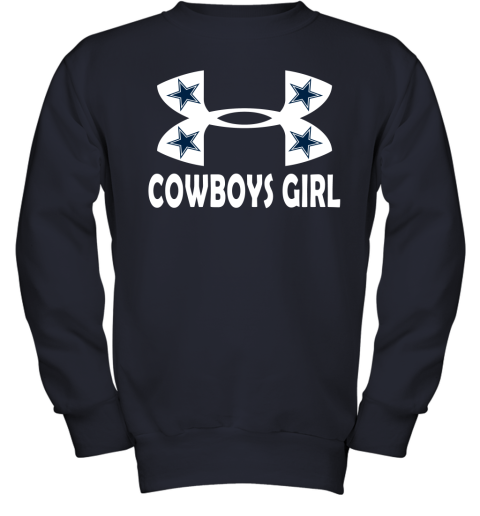 NFL Team Apparel Youth Dallas Cowboys Race Time Navy Long