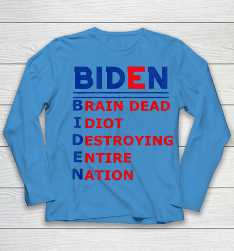Republicans voter Anti Joe Biden Youth Long Sleeve 4