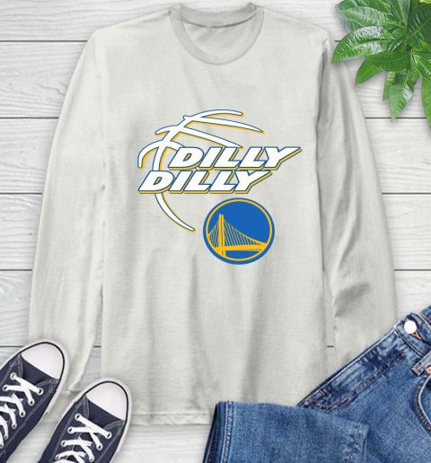 NBA Golden State Warriors Dilly Dilly Basketball Sports Long Sleeve T-Shirt 12