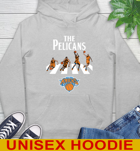 NBA Basketball New York Knicks The Beatles Rock Band Shirt Hoodie 6
