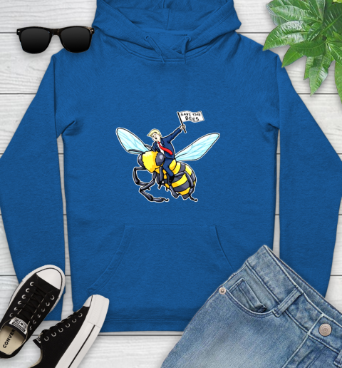 Save The Bees Donald Trump shirt Youth Hoodie 9