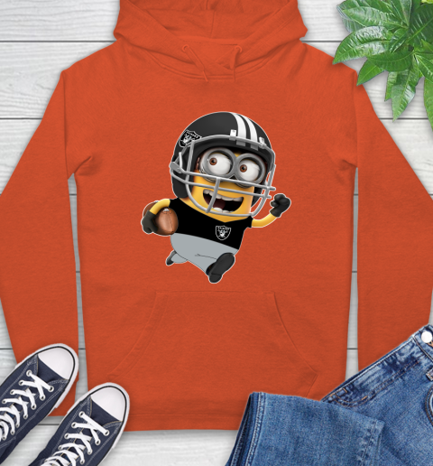 NFL Oakland Raiders Minions Disney Football Sports Hoodie 5