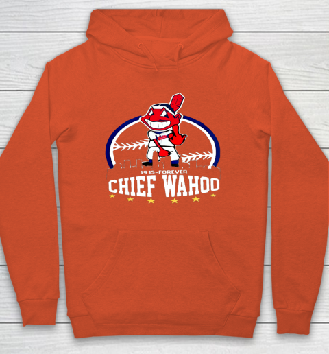 Chief Wahoo distressed Cleveland Hoodie 3