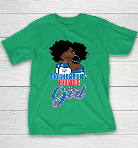 Oklahoma City Thunder Girl NBA Youth T-Shirt 6