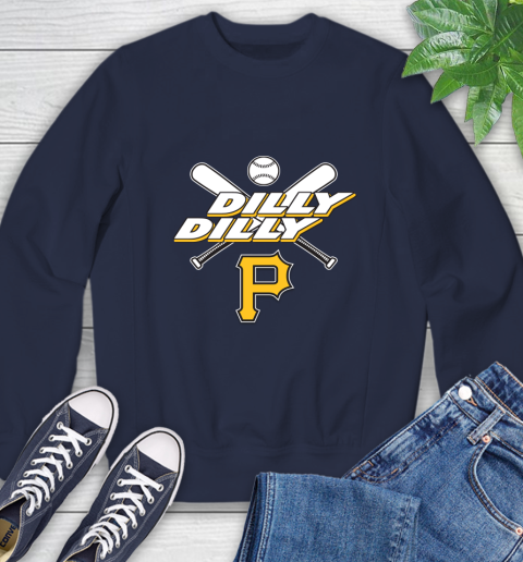 MLB Pittsburgh Pirates Dilly Dilly Baseball Sports Sweatshirt 3