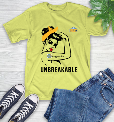 NBA Denver Nuggets Girl Unbreakable Basketball Sports T-Shirt 8