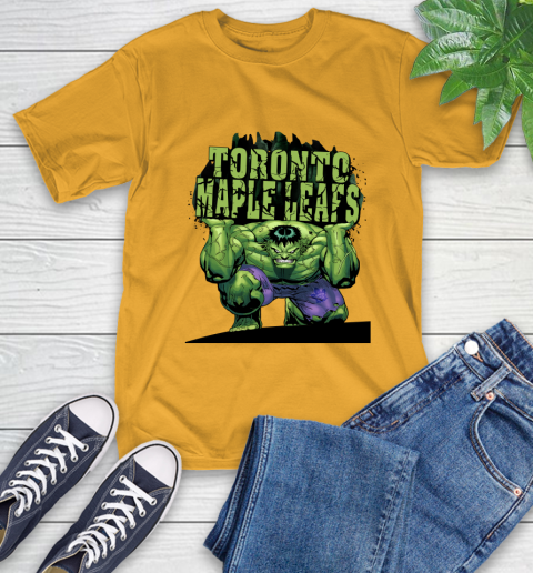 Toronto Maple Leafs NHL Hockey Incredible Hulk Marvel Avengers Sports T-Shirt 3